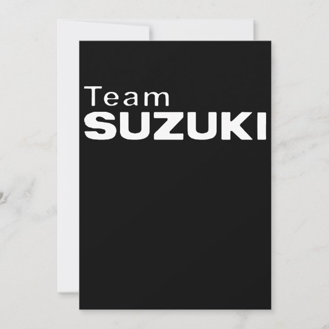 Chemises Suzuki Team S-Xxxl R Gsx Moto (Devant)