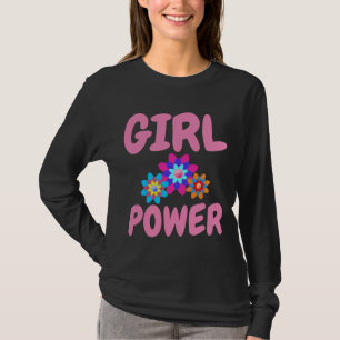 Chemises T-Shirt pour femmes GIRL POWER