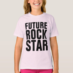 CHEMISES T-SHIRT POUR FILLES FUTURES STARS DU ROCK