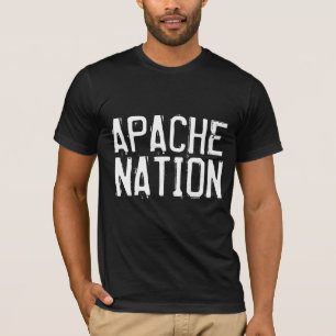 CHEMISES T-SHIRTS AMÉRINDIENS, NATION APACHE