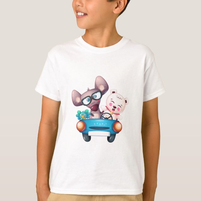 Chemises T-Shirts basiques pour enfants : Le morce (Devant)