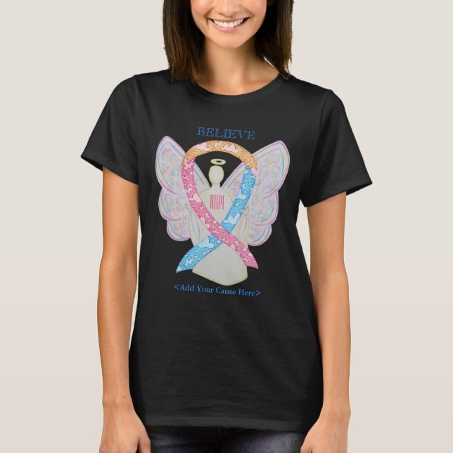 Chemises T-Shirts d'art en ruban Cherub Angel (Devant)