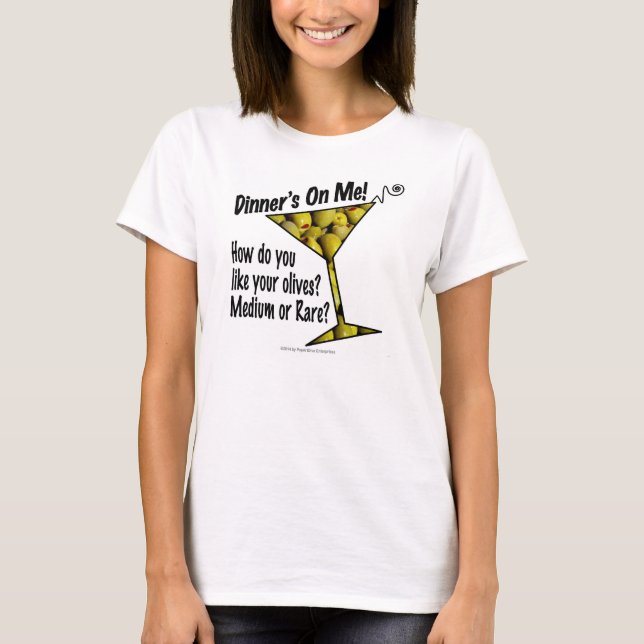 CHEMISES, T-SHIRTS, HAUTS Dîner ! Des olives ? (Devant)