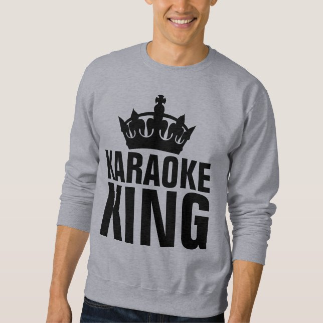 Chemises T-shirts KARAOKE KING (Devant)