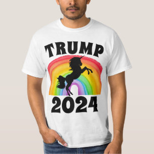 CHEMISES T-SHIRTS LICORNE ARC-EN-CIEL TRUMP 2024