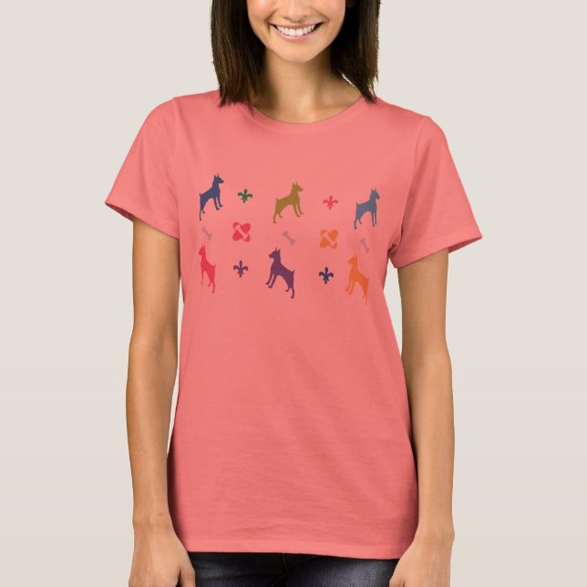 Chemises T-Shirts Miniature Pinscher (Devant)