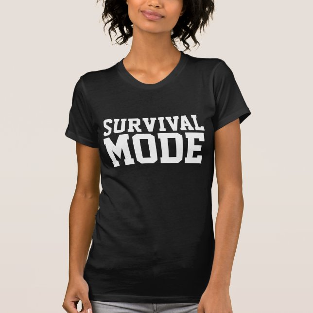 CHEMISES T-SHIRTS PRÉPARATEUR MODE SURVIE (Devant)