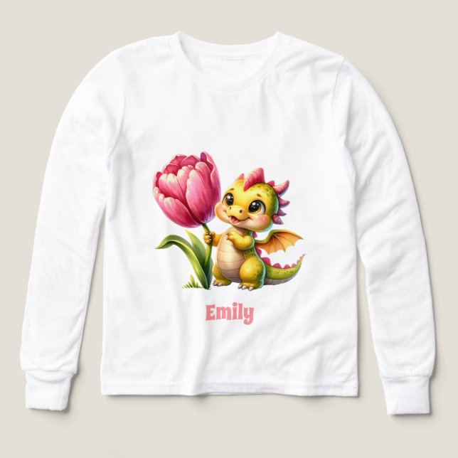 Chemises Tri-Blend Dragon Personnalisables (Motif recto)