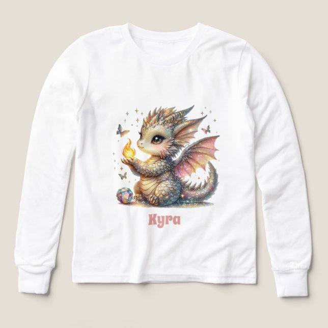 Chemises Tri-Blend Dragon Personnalisables (Motif recto)