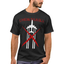 Chemtrails sont T-shirt foncé faux