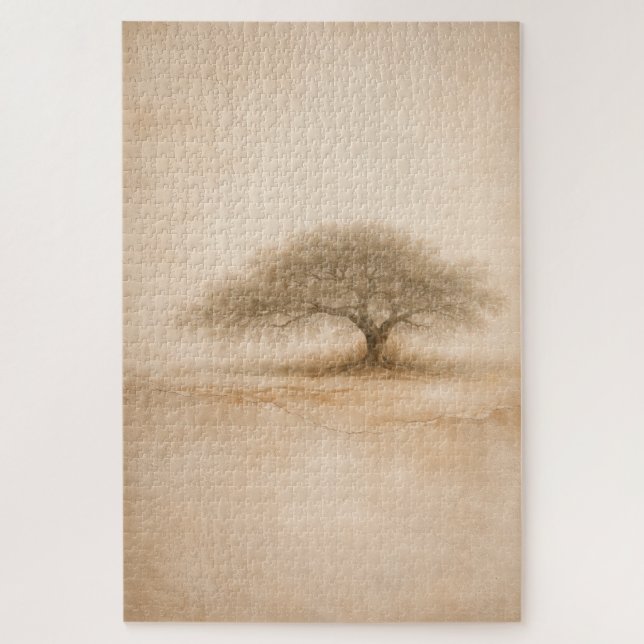 Chêne Ancien | Art du chêne du sud | Puzzle (Vertical)