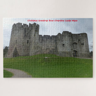 Chepstow Castle Wales Jigsaw Puzzle