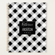 Chèque de bison à carreaux noir et blanc