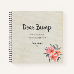 Cher Bump Keepsaké Journal de grossesse