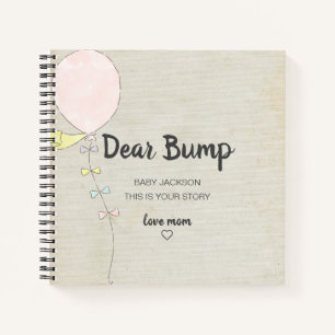 Cher Bump Keepsaké Journal de grossesse