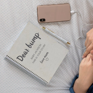 Cher Bump Keepsaké Journal de grossesse