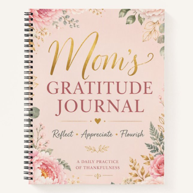 Cher Maman, Journal de Gratitude (Devant)