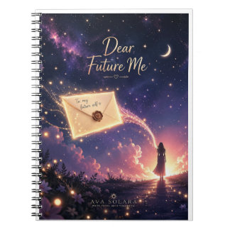 "Cher Moi Futur" Cahier Céleste Rêveur