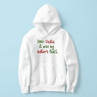Cher Père Noël C'était La Faute De Ma Soeur Noël