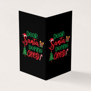 Cher Père Noël Définir Bon Drôle de Noël