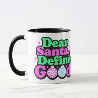 Cher Père Noël, Définissez une bonne Mug