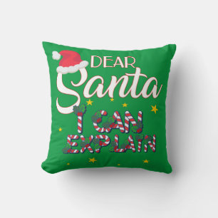 Cher Père Noël, je peux expliquer le Coussin de No