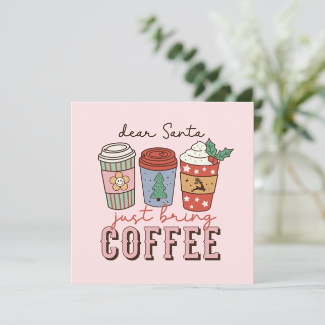 Cher Père Noël | Noël mignon (Debout devant)