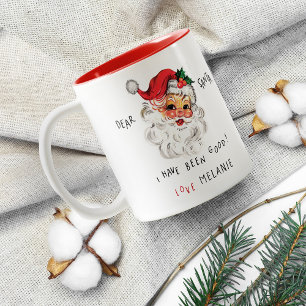 Cher Père Noël personnalisé Christmas Mug