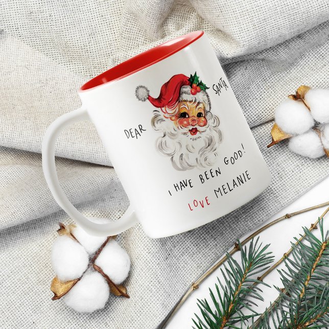 Cher Père Noël personnalisé Christmas Mug (Créateur téléchargé)