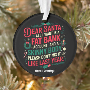 Cher Père Noël Tout Ce Que Je Veux C'est Un Compte