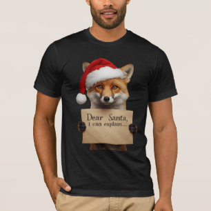 . Cher T-Shirt Chien Père Noël