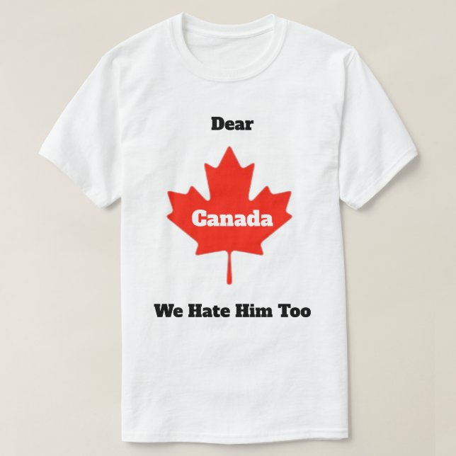 Cher T-shirt de base du Canada (Design devant)