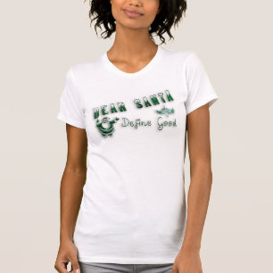 Cher T-shirt Jersey féminin de Père Noël
