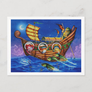 Chercheurs de trésors - Carte postale