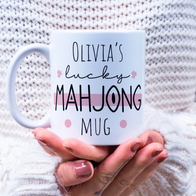 Chère mahjong mug personnalisable (Créateur téléchargé)