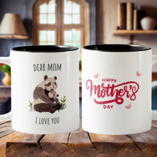 Chère maman "Je t'aime" pour la Mug de la fête des (Créateur téléchargé)