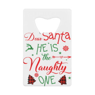 chère Père Noël il est le coquin de sa famille Chr