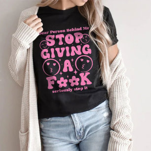 Chère Personne Derrière Moi Le T-Shirt Mondial