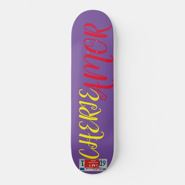 CHERIE AMOR Skateboard /JMT USA (Recto)