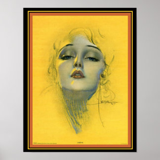 "Cherie" Déco Imprimer- Rolf Armstrong (1929) 11 x