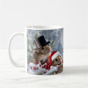 Chérie Mice Christmas Holiday Mug
