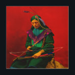 Cherokee Native American Pop Art<br><div class="desc">Les Cherokee étaient une tribu amérindienne indigène du sud-ouest des États-Unis.</div>