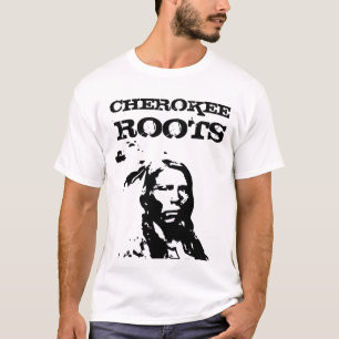 CHEROKEE RACINE DES T-SHIRTS INDIENS AMÉRICAINS