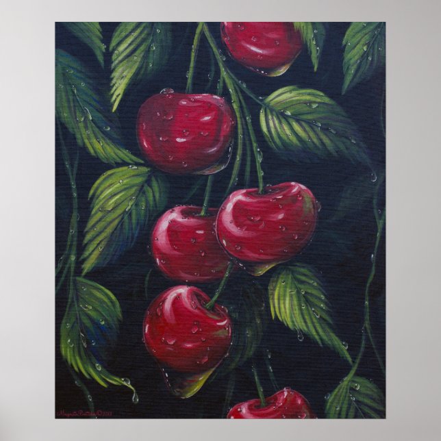 Cherries Poster (Devant)