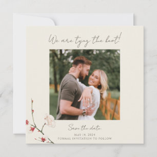 Cherry Blossom Branches Invitation