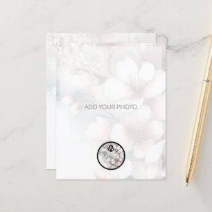 Cherry Blossom Mariage photo Code QR