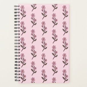 Cherry Blossom Planner - Motif rose