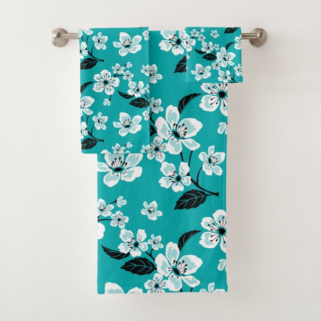 CHERRY BLOSSOM - SAKURA (TURQUOISE) (En situation)