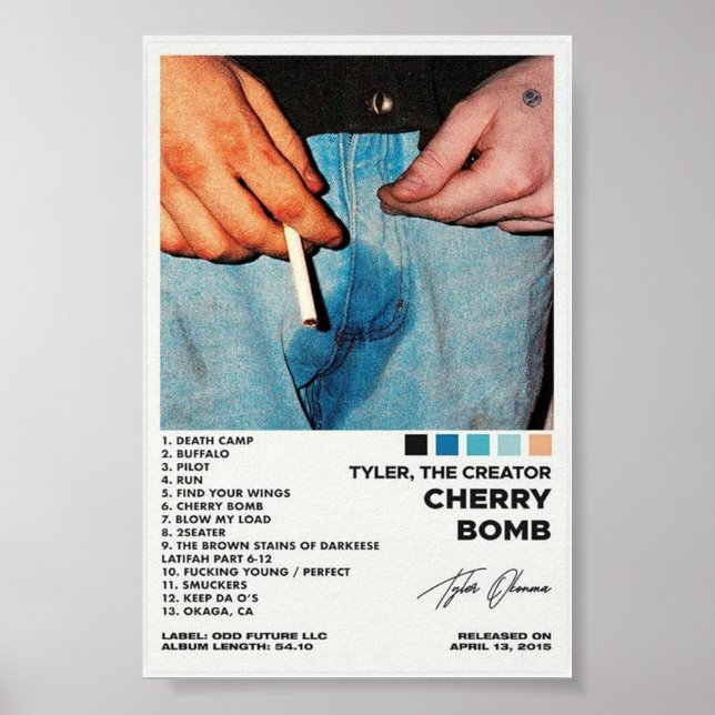 CHERRY BOMB POSTER (Devant)
