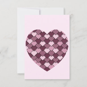 Cherry Carré rose et coeur diamant